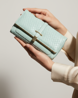 Sky Blue Casual Wallet