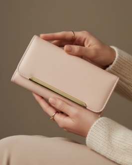 Pink Casual Wallet