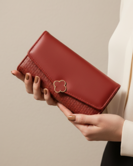 Red Casual Wallet