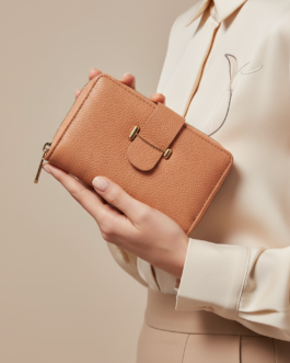 Pink Casual Wallet For Women