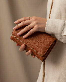 Brown Casual Wallet For Women