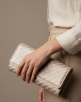 Golden Casual Wallet For Women