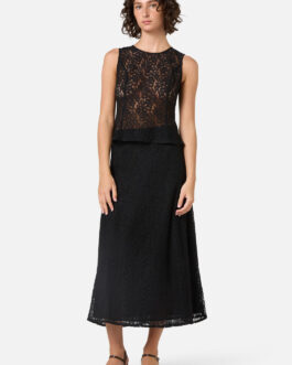 Amara Lace Midi Skirt