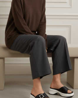 Black Formal Women Slipper
