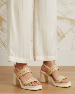 Beige Formal Sandal