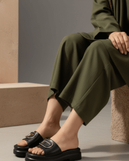 Black Formal Slipper