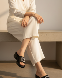 Black Formal Slipper