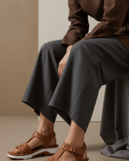 Brown Formal Sandal For Ladies