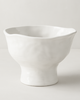 Handmade Ceramic Pedestal Bowl