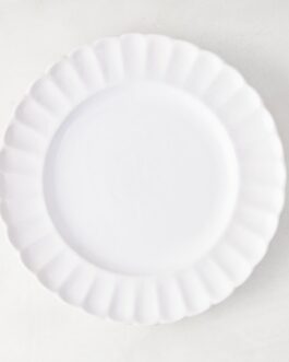 Petal Stoneware Salad Plate