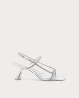 Reina Rhinestone Sandal - Clear