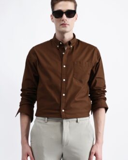 Full Sleeves Solid Shirt