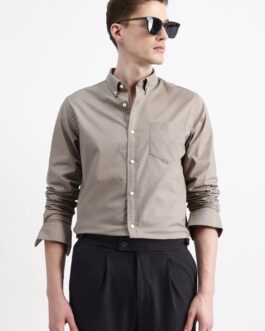 Full Sleeves Solid Shirt