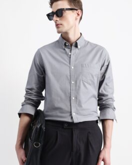 Full Sleeves Solid Shirt