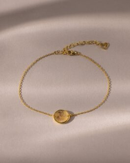 Dainty Organic Fingerprint Bracelet