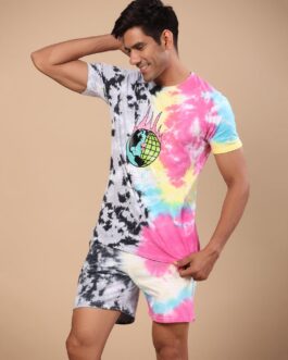 Damaged Tie And dye Co-Ord Set