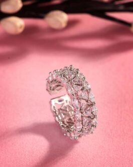 Women Silver Adjustable Ring