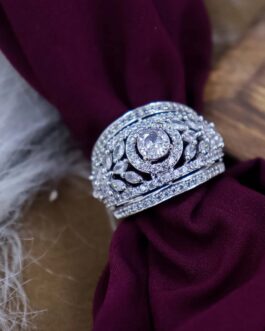 Women Silver Adjustable Ring