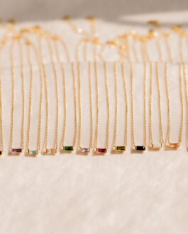 Emery Birthstone Necklace