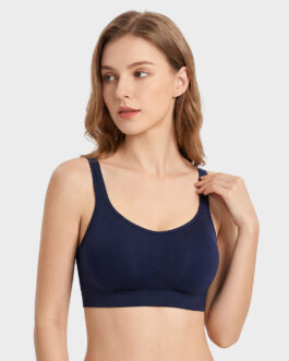 Seamless Wireless Lift Support Bra