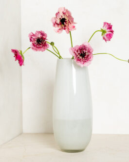White Margaux Vase