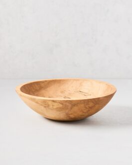 Little Wishted Maple Wood Bowl 11"