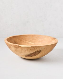 Little Wishted Maple Wood Bowl 13"