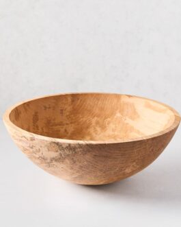 Little Wishted Maple Wood Bowl 18"
