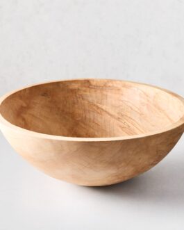Little Wishted Maple Wood Bowl 21"
