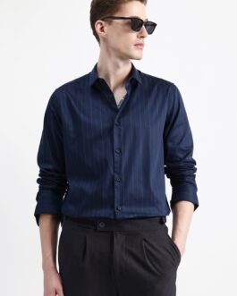 Full Sleeves Striped Shirt