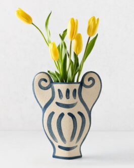 Trompe-L'oeil N1 Krater Stoneware Vase