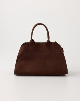 Twilight Drift Faux Suede Bag - Espresso