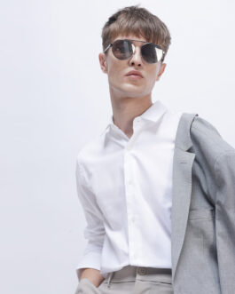 Slim Fit Textured Shirt