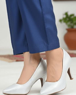 Silver Court Shoes