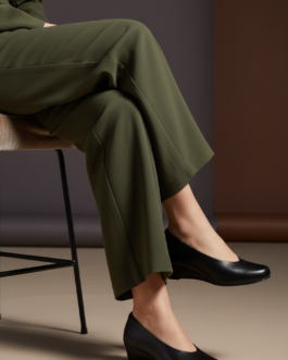 Black Court Shoes For Ladies