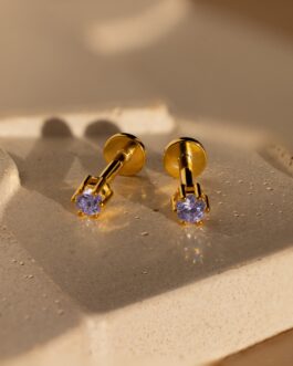 Birthstone Flatback Studs