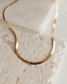 Thick Herringbone Necklace