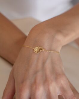 Custom Birth Flower Bracelet