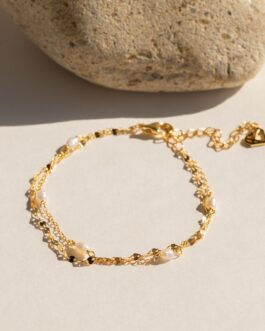 Magnolia Pearl Wrap Bracelet