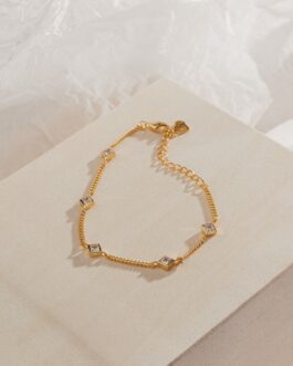 Venus Diamond Station Bracelet