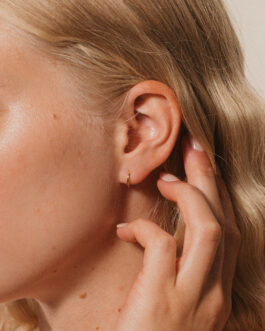 Pave Cartilage Mini Huggies