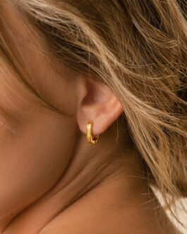 Ribbed Link Hoops