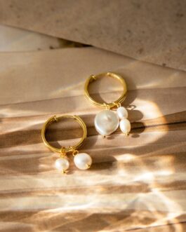 Pearl Drop Earrings Set