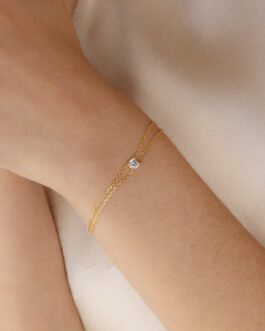 Duo Chain Diamond Bracelet