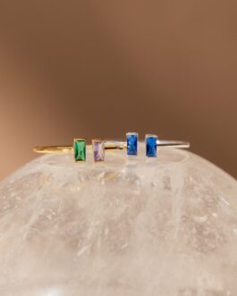 Duo Vertical Baguette Ring
