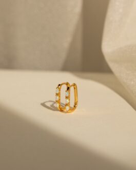 Halo Opal Hoops