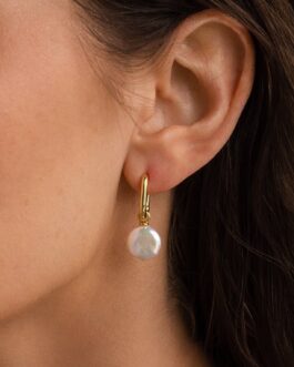 Bridget Pearl Hoops