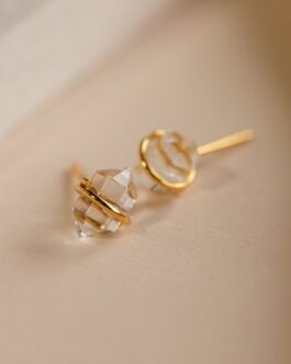 Herkimer Diamond Studs