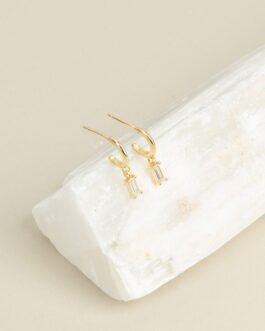 Lys Baguette Hoops