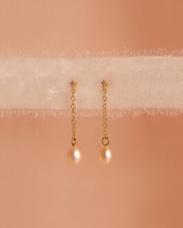 Isha Pink Pearl Earrings